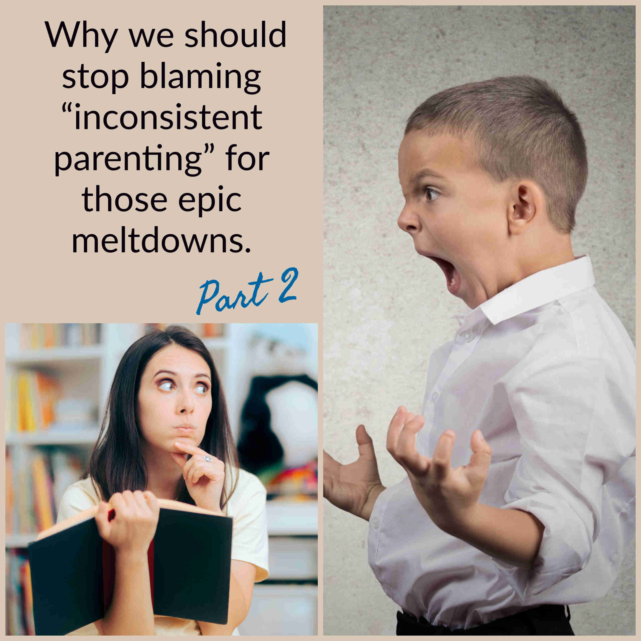 Why we should stop blaming "inconsistent parenting" for those epic meltdowns (Part 2)